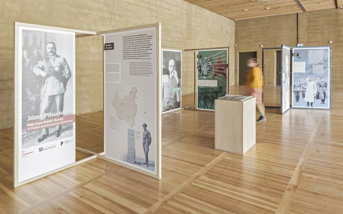 projekt wystawy tatemono muzeum pilsudski